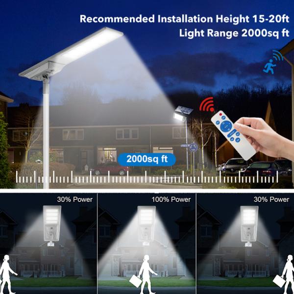 Engineering New Solar-Powered Tourist Attractions Customized All in One Led Solar Street Light 80W 100W 120W
