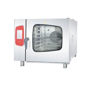 SS304 Material 6 Tray Convection Oven 220V Restaurant Combi Oven