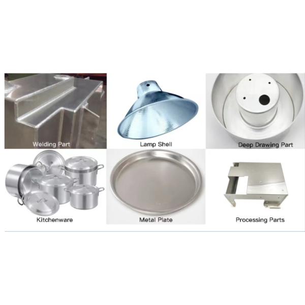 ASTM 1060 Alloy Aluminum Flat Plate Sheet Mill Finish Hot Rolled 500mm