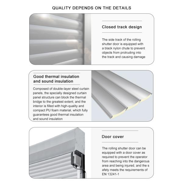 2025 Modern Automatic Industrial Sectional Pedestrian Door Good Price Bifold Garage Door Wholesale Electric Garage Door