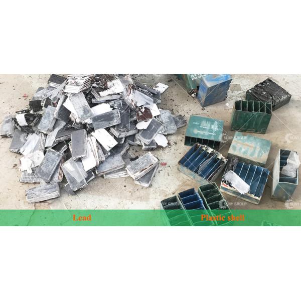 Battery Recycle Machine for Lead Acid Battery Production Line at Manufacturing Plant