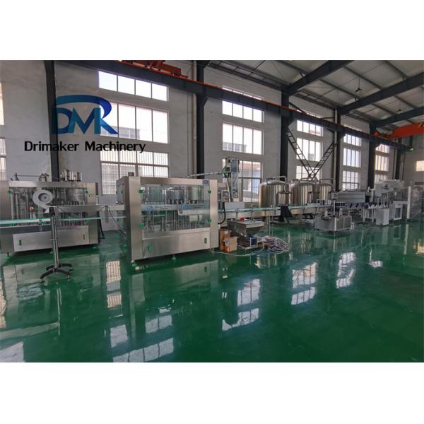 PLC Automatic Water Filling Machine 1000 - 6000BPH Capacity 220V / 380V Voltage