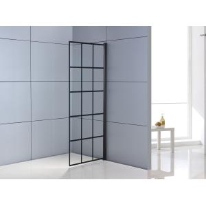 Quality Aluminium Frame 1800x800mm Pivot Shower Screen Sliding Open for sale