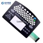 LCD Window Custom Made LED Membrane Switch 3M468 With Backlight