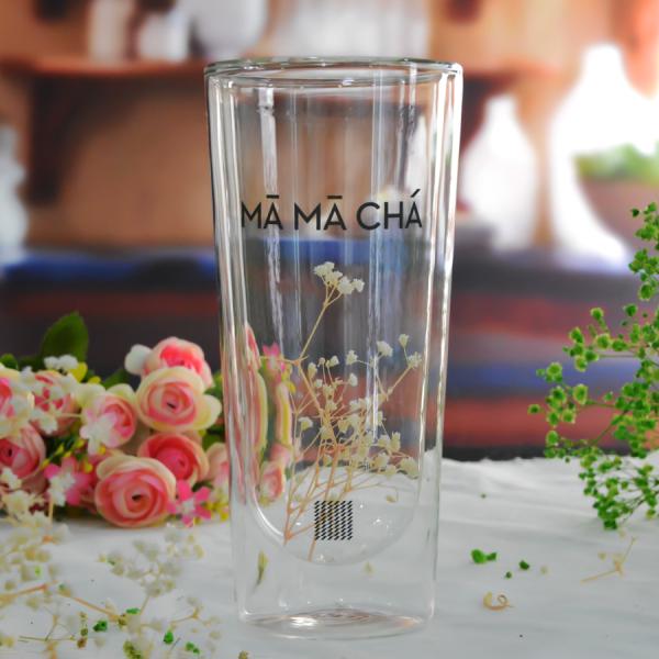 Double Wall Heat Resistant Round Tall Tumbler Glass