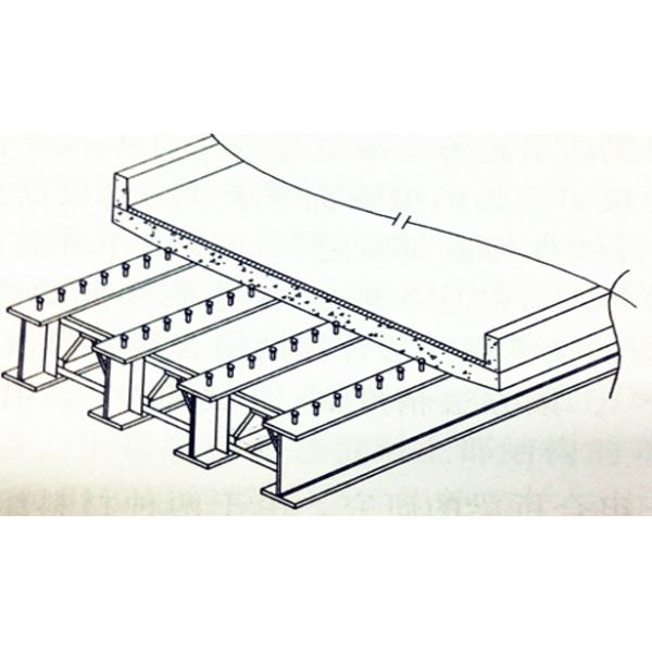 Rigid Steel Concrete Composite Bridge For Railway Easy Assembled