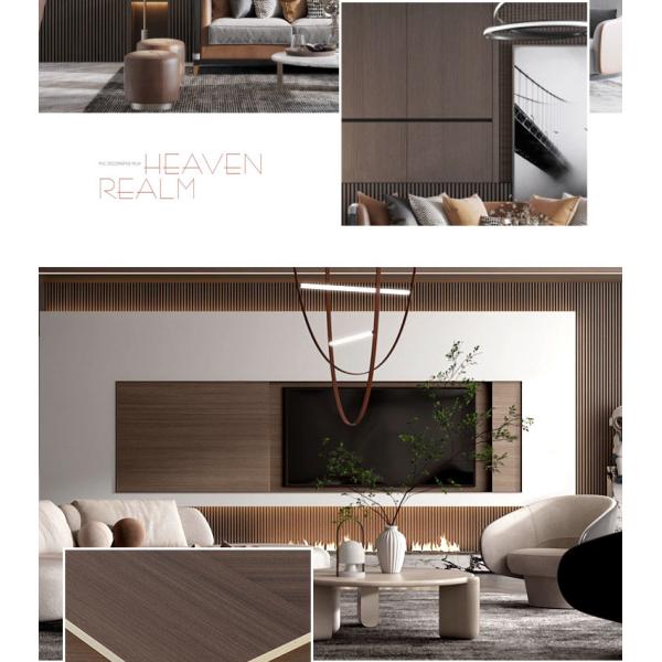 Factory Customized Environmentally Friendly Wood Grain Wood Veneer Wall Panels