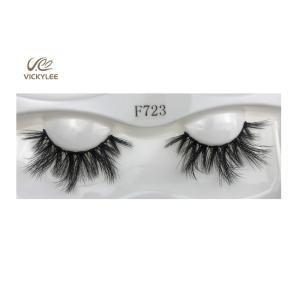 Quality Full Strips Cotton 19mm Mink Volume Eyelash Extensions for sale