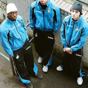 Custom Manufacturers Nylon Jacket and Nylon Tracksuit Pants Joggers 3m