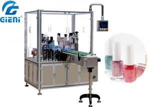 Quality Automatic Liquid Nail Polish Filling Equipment PLC And Touch Screen Control for sale
