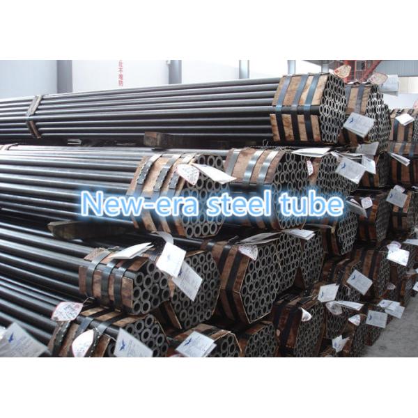 DIN 1630 Seamless Cold Drawn Steel Tube St37.4 / St44.4 / St52.4 Material Round Shape