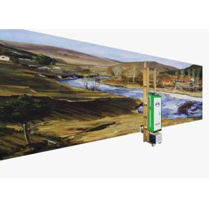 Quality Movable Vertical Silent UV Wall Printer Art Robot for sale