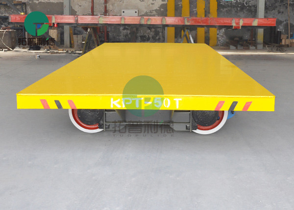 10-50 Ton Industrial Interbay Material Transport Railway Guided Plant Die Transfer Truck Large Load Coil Transfer Cart