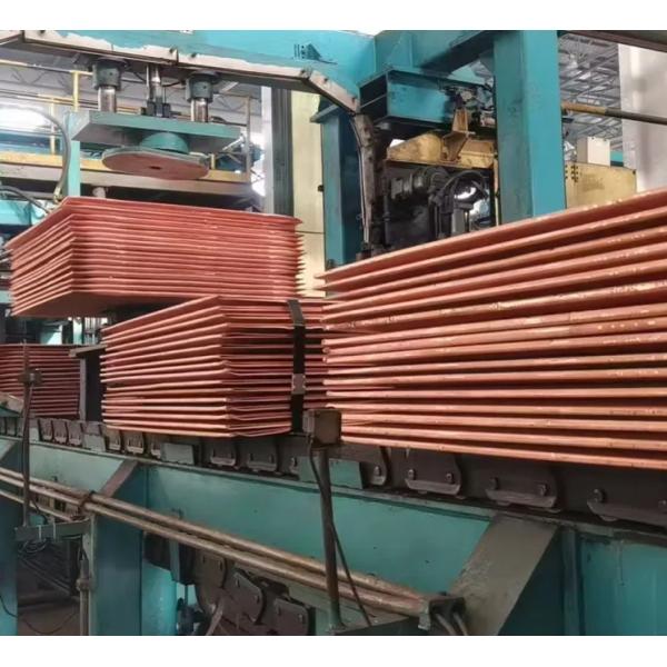 High Purity 99.99% Electrolyte Copper Cathode Customized Copper Metal Plate