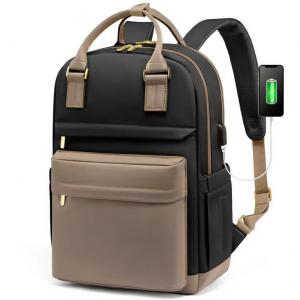 China Unisex Casual Tote Backpack Bag Oxford Material With USB charge on sale