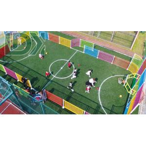 Quality Customized Kids Soccer Cage Children Playground Portable Fence Safety Design for sale