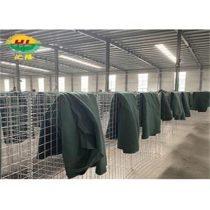 Quality Galvanized Hesco Defensive Barriers High Protection Level Silver for sale