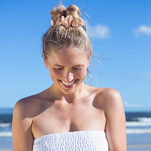 Baby Girls Velvet Bow Scrunchie , OEM 11*4cm Velvet Hair Bands