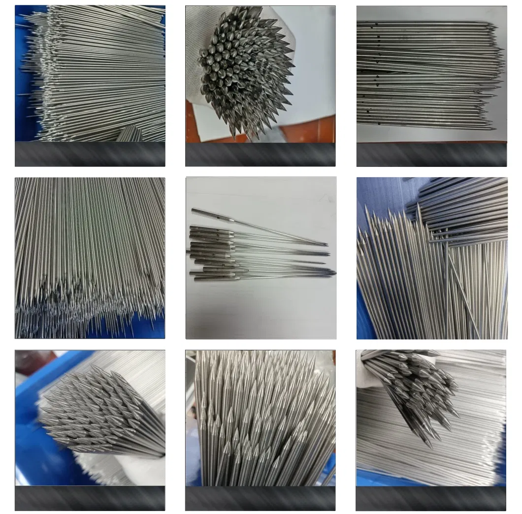 Stainless Steel Capillary Tip Polishing Electro Polishing Grooving