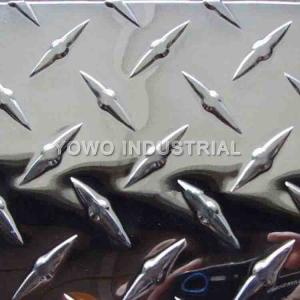 China 2000mm Width  1.2mm 5052 Aluminum Diamond Plate Sheets on sale