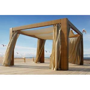 Quality Outdoor Rattan Furniture , Beach / Riverside / Poolside Gazebo Gazebo for sale