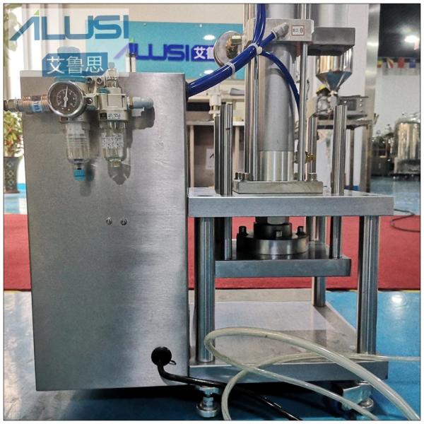Ailusi Semi Automatic Compact Powder Lab Pressing Machine for Make up Equipments for Sale