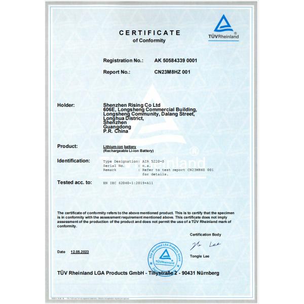 51.2V Rising Battery 15Kw Solar Battery Storage For Home Off Grid Full Set