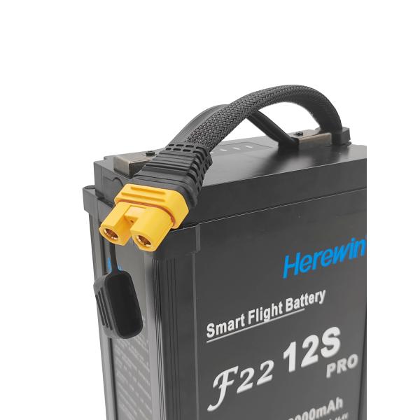 Longer Lifespan Herewin 12s 22000mah Lipo Battery 44.4V 976.8wh 22AH 25C Drone Sprayer
