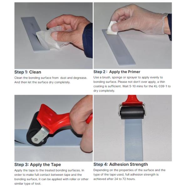 Solvent Based Vinyl Plastic Adhesion Promoter Transparent Liquid