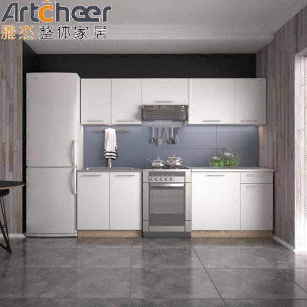 Small Room Kitchen Cabinets Complete Sets with Plywood Carcase and Contemporary Design