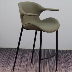 Quality Restaurant Furniture 75cm Painted Bar Stools With Backs for sale