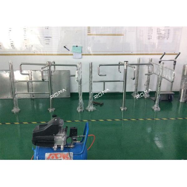 RFID Half Height Automatic Systems Turnstiles Electronic Mechanism 30 Persons / Minute