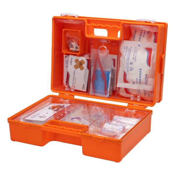 218pcs Contents First Aid Kit Boxes Empty ABS First Aid Hard Case