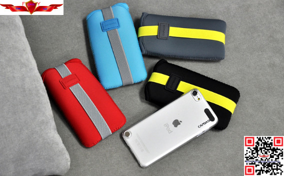 New Arrival Hot Selling High Quality Neoprene Material Pouch Case For Ipod Touch 5 Color