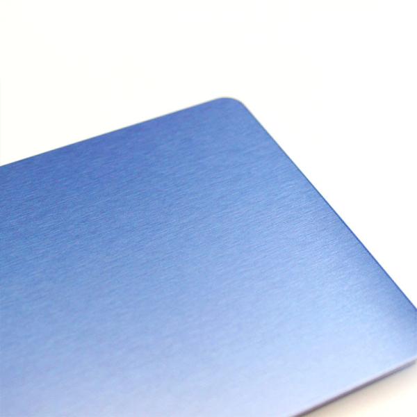 Cold Rolled Hairline Stainless Steel Sheet Metal 4'' X 8'' Inox Steel Sheet