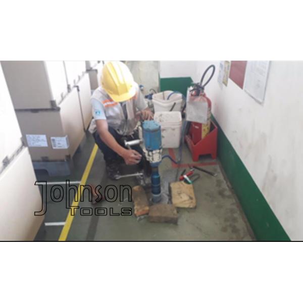 Mesh Type Diamond Core Drill Bit Segment For Concrete Coring , Long Life