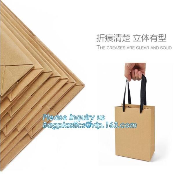 Elegant Embossed For Presents Clothing Wedding Birthday Bridal Baby Shower Paper Gift Bags Modern Fancy Cute Paper Premi