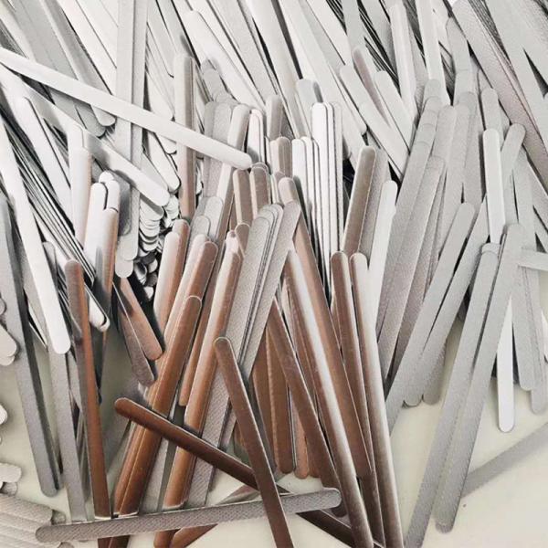4.0mm Self Adhesive Aluminium Inlay Strips Nose Wire Bridge