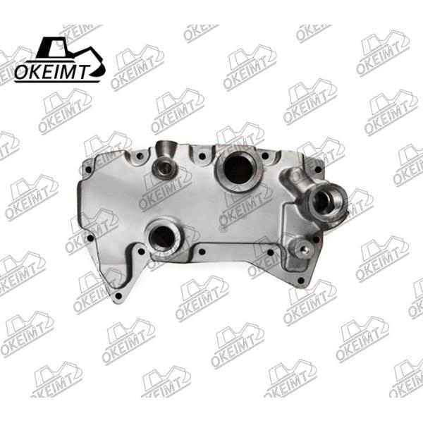 Aluminum 2097291 Diesel Engine Spare Parts Oil Cooler Cover For Cate C9.3
