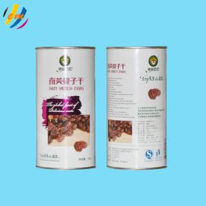 Quality Free Sample SGS Diameter 126mm Paper Tube Food Packaging for sale