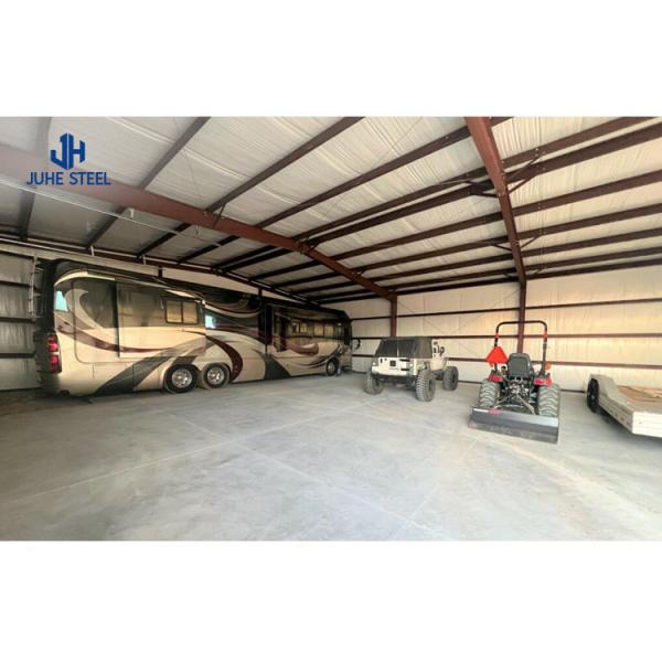 Low Carbon Steel Painted Steel Structure Car Garage for Parking Lot and Space