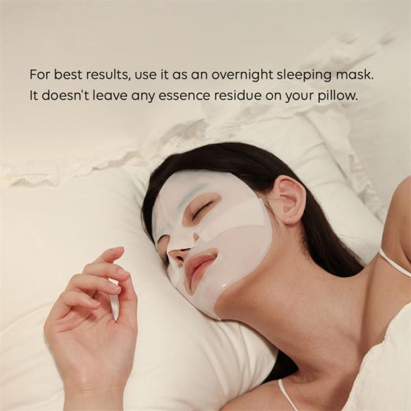 Collagen Hydrating Mask a Facial Hydrogel Mask Containing Low Molecular Weight Collagen for Firming and Moisturizing Effects