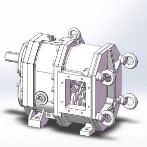 Quality Antiwear Durable WWTP Multi Crusher , Multifunctional Double Shaft Grinder for sale