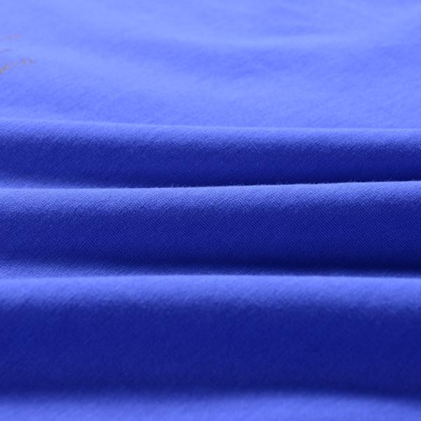 Blue Color Hip Hop Fashion Hoodies Flat Knitted Technics Single Gross Weight 0.4 Kg