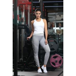 Buy cheap Eco Friendly Mesh Racerback Tank Recycled Polyester Seamless Sustainable from wholesalers