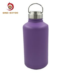 Quality 64 OZ Wide Mouth Vacuum Insulated Stainless Steel Growler for sale
