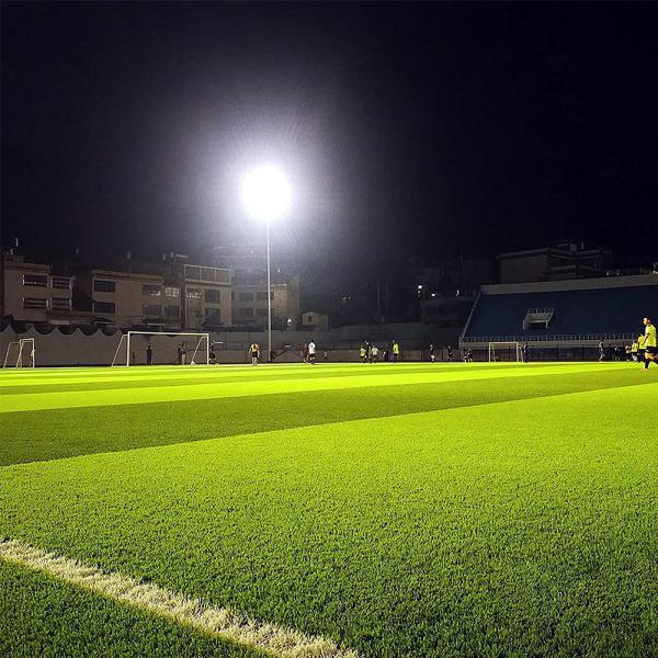 15 Degree 1000W LED Stadium Flood Lights , 120V 5000K LED Tennis Court Lights