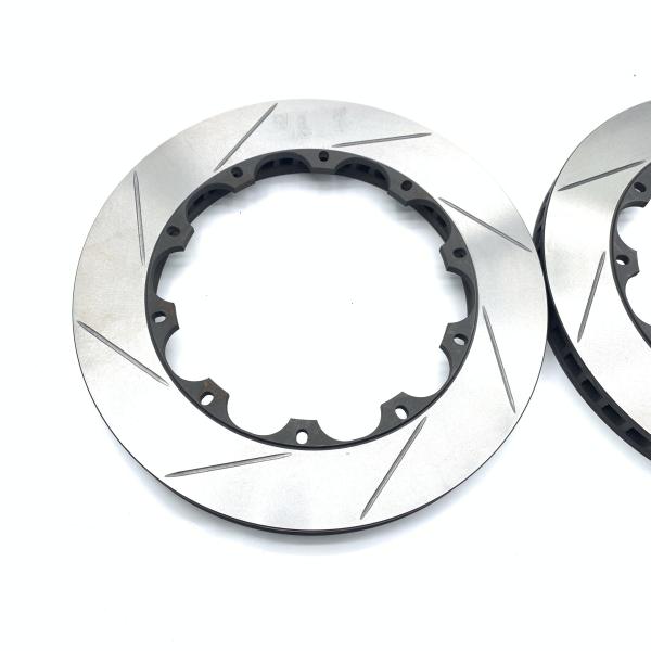 19in Front Wheel Slotted Brake Disc 362*32mm Cast Iron Straight Line