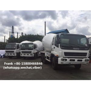 Quality 10PE1 Engine Used Concrete Mixer Trucks , Mobile Concrete Mixer Truck for sale
