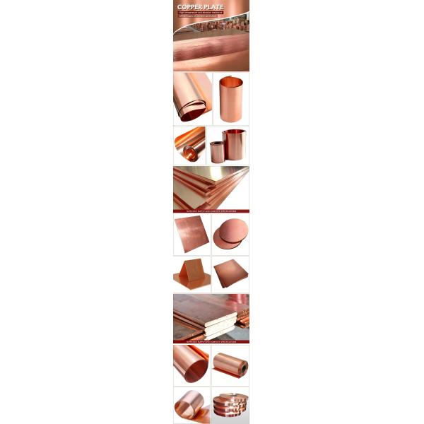 2' X 6' 2 X 2 12x12 99.95 Pure Copper Sheet Metal 2.0040 AISI C10200 Oxygen Free